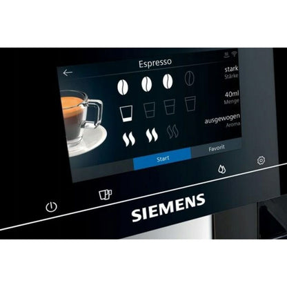 Siemens AG TP703R09 Super-Automatic Coffee Machine Black 1500 W 19 bar 2.4 L 2 Cups