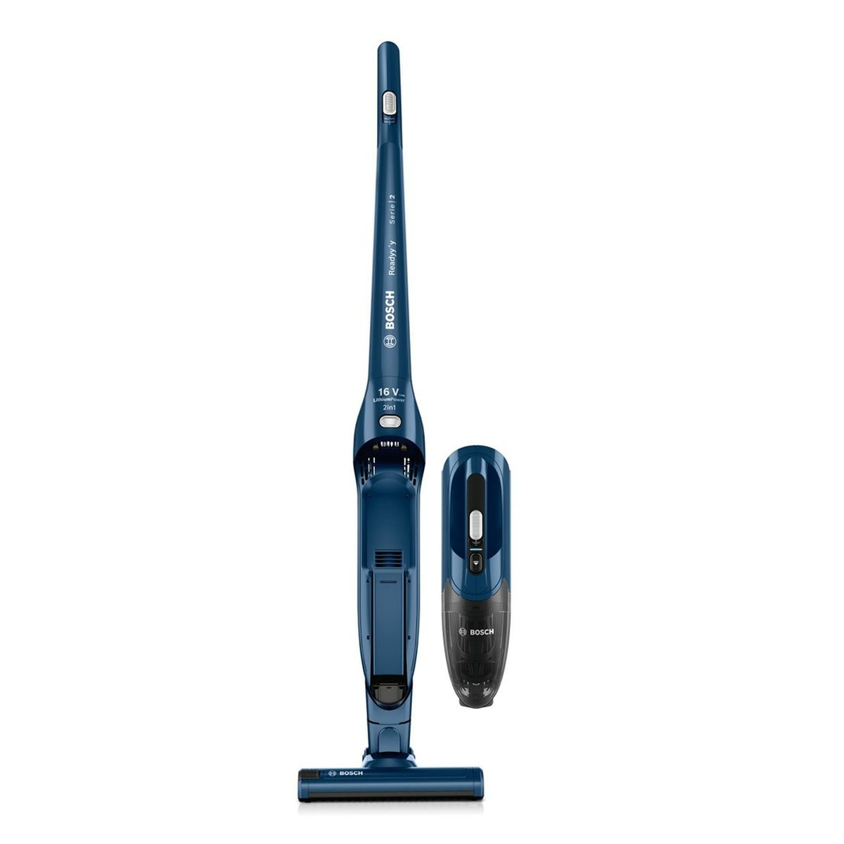 BOSCH BBHF216 Cordless Broom Vacuum Cleaner Blue