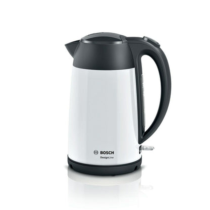 Hervidor BOSCH TWK3P421 Blanco Negro Acero Inoxidable 2400 W 1,7 L