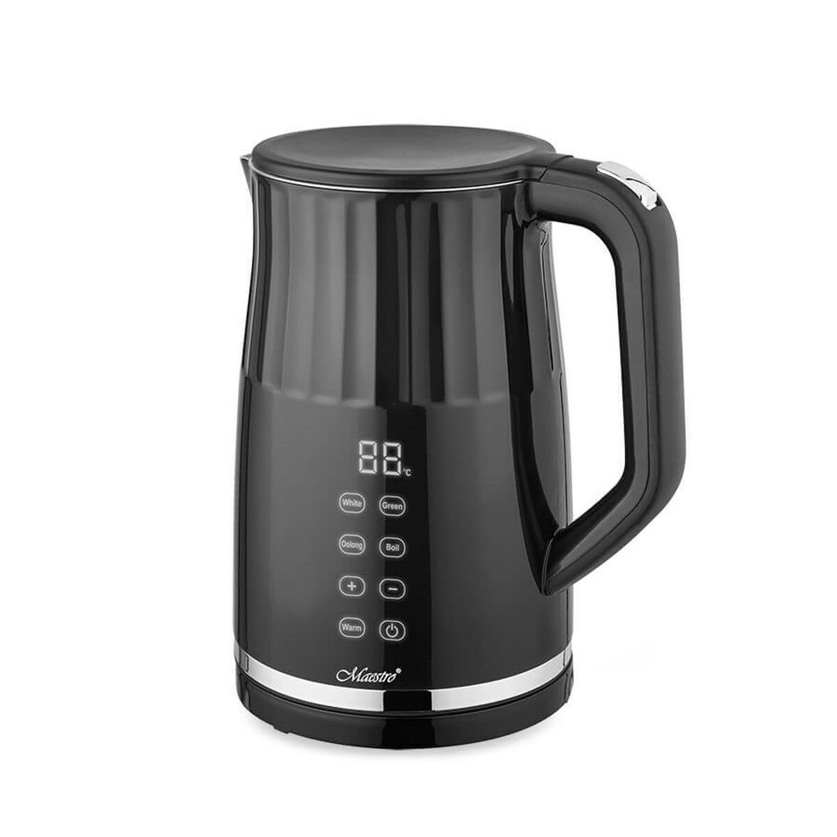 Feel Maestro MR-049 Kettle Black Transparent 2200 W 1.7 L