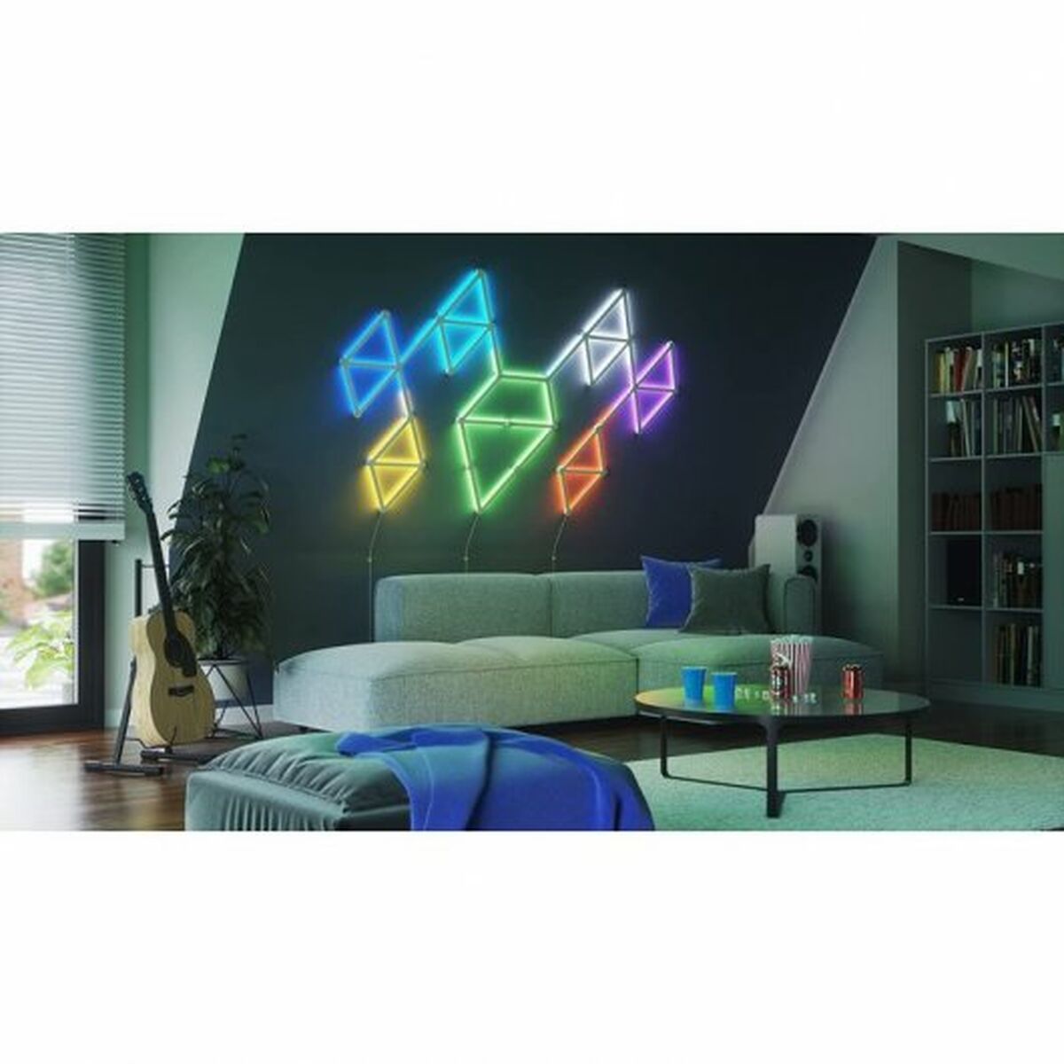 Panel LED Nanoleaf NL59-E-0001LW-3PK Blanco