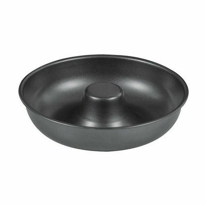 Molde para Horno Quttin Rosquillas Acero al carbono Negro Ø 21 cm 21 x 5 cm (12 Unidades)