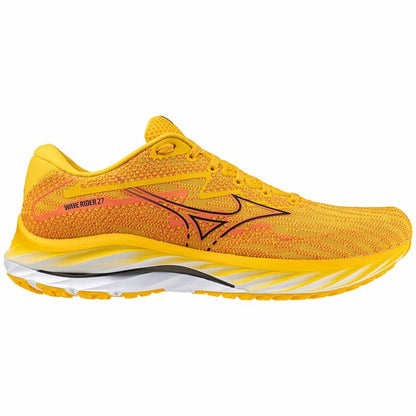 Mizuno Wave Rider 27 Orange Adult Running Shoes