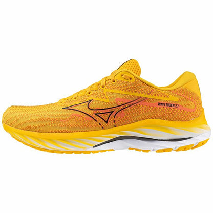 Mizuno Wave Rider 27 Orange Adult Running Shoes