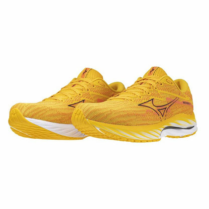 Mizuno Wave Rider 27 Orange Adult Running Shoes