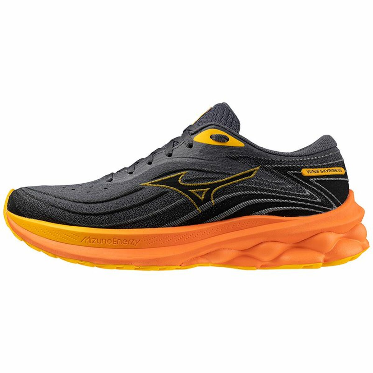 Mizuno Wave Skyrise 5 Dark Grey Adult Running Shoes