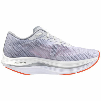 Mizuno Wave Rebellion Flash 2 Grey Adult Running Shoes