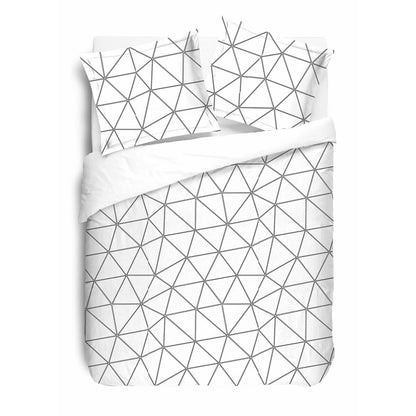 Hugo Duvet Vision Duvet Cover 13064HC3 White/Black 220 x 240 cm