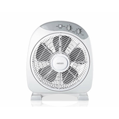 Ventilador de Suelo Haeger FF-012.004A Blanco 40 W