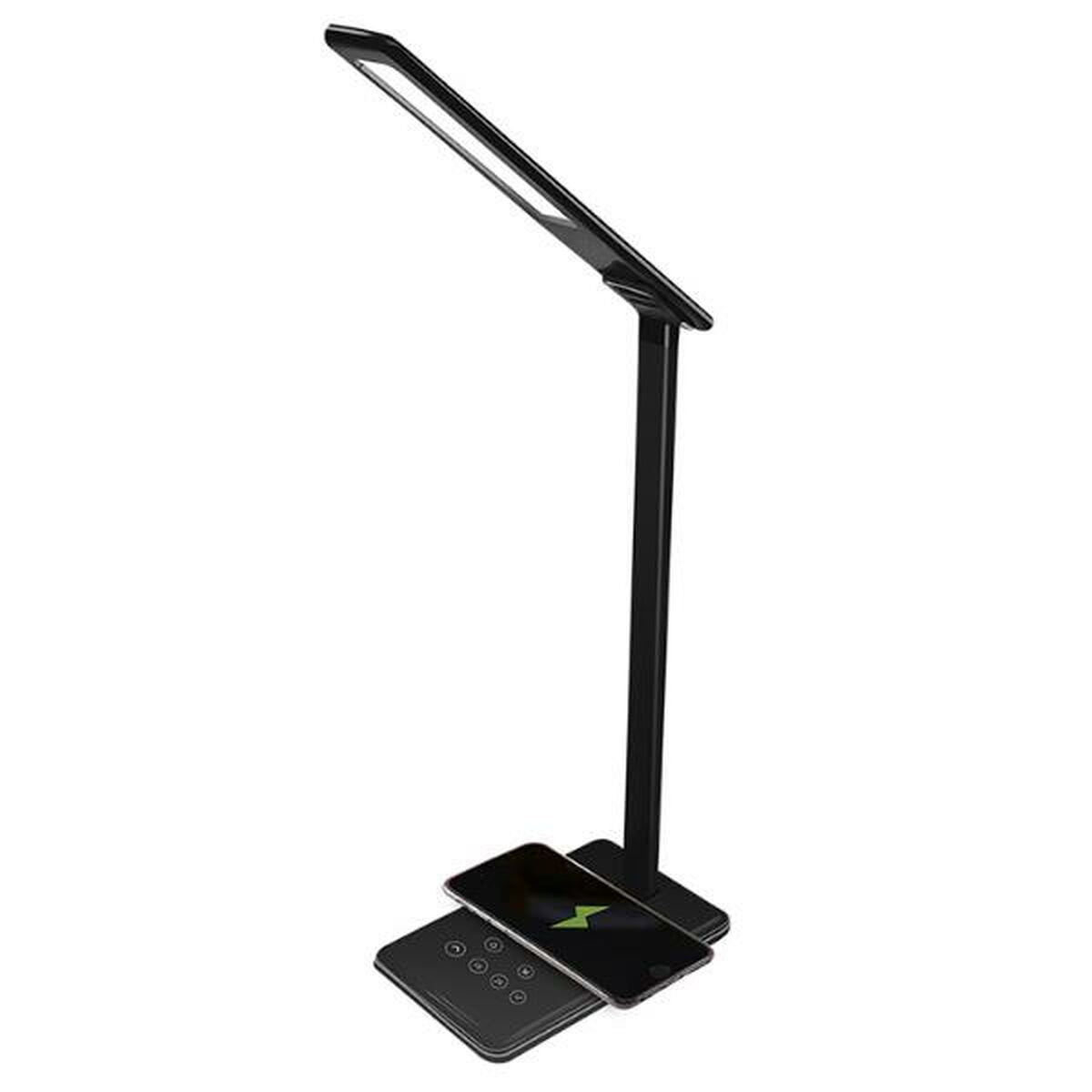 Q-Connect KF11302 Black ABS Table Lamp