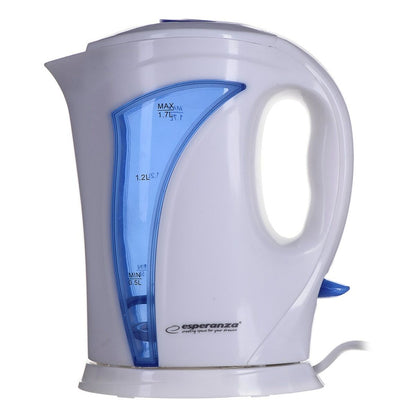 Hervidor Esperanza EKK018G  Azul Blanco Plástico 2200 W 1,7 L