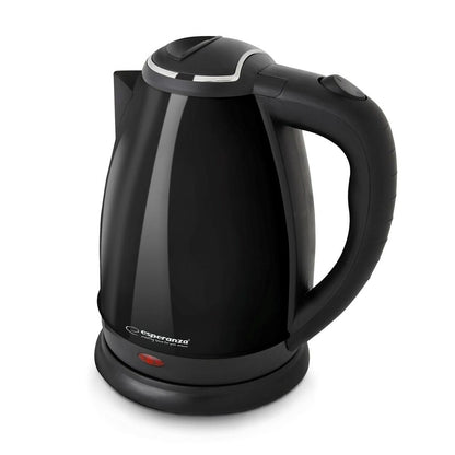 Esperanza EKK113K Kettle Black Stainless Steel Plastic 1800 W 1.8 L