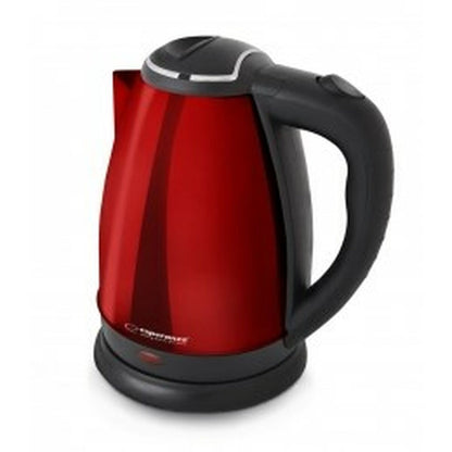 Esperanza Kettle EKK113R Black Red Stainless Steel Plastic 1800 W 1.8 L