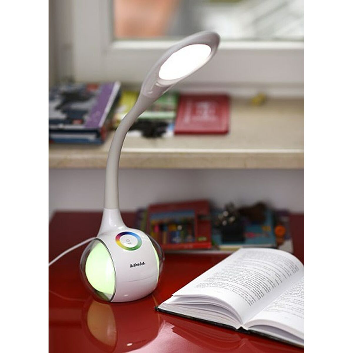 Activejet AJE-RAINBOW RGB table lamp White 80 Plastic 6 W 230 V