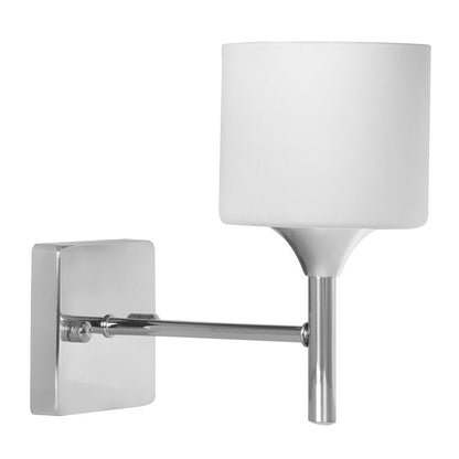 Aplique de Pared Activejet AJE-MIRA 1P Blanco Plateado Metal 40 W 23 x 21,5 x 11,5 cm (1 Pieza)