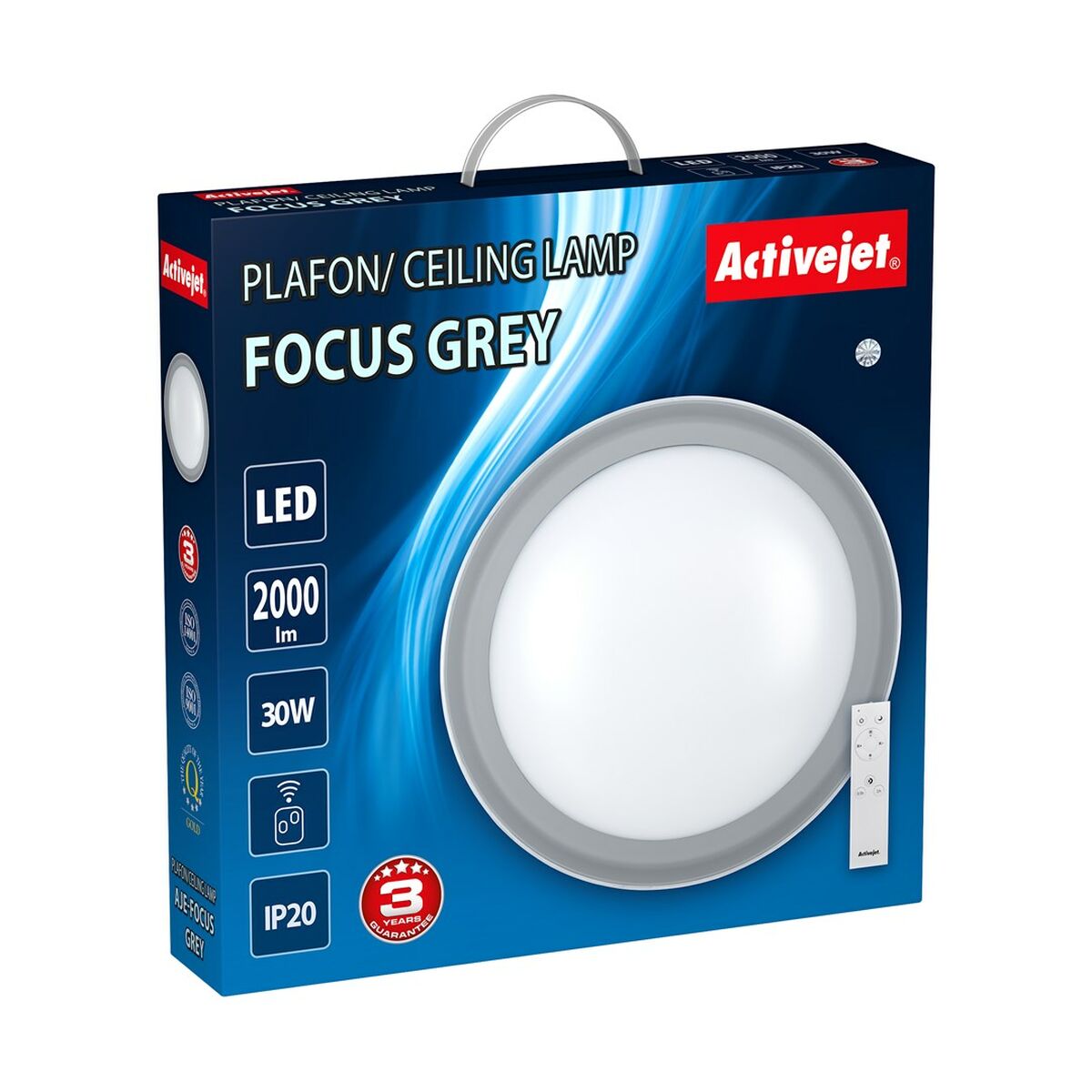 Lámpara de Techo Activejet LED  AJE-FOCUS Blanco 30 W (6500 K)