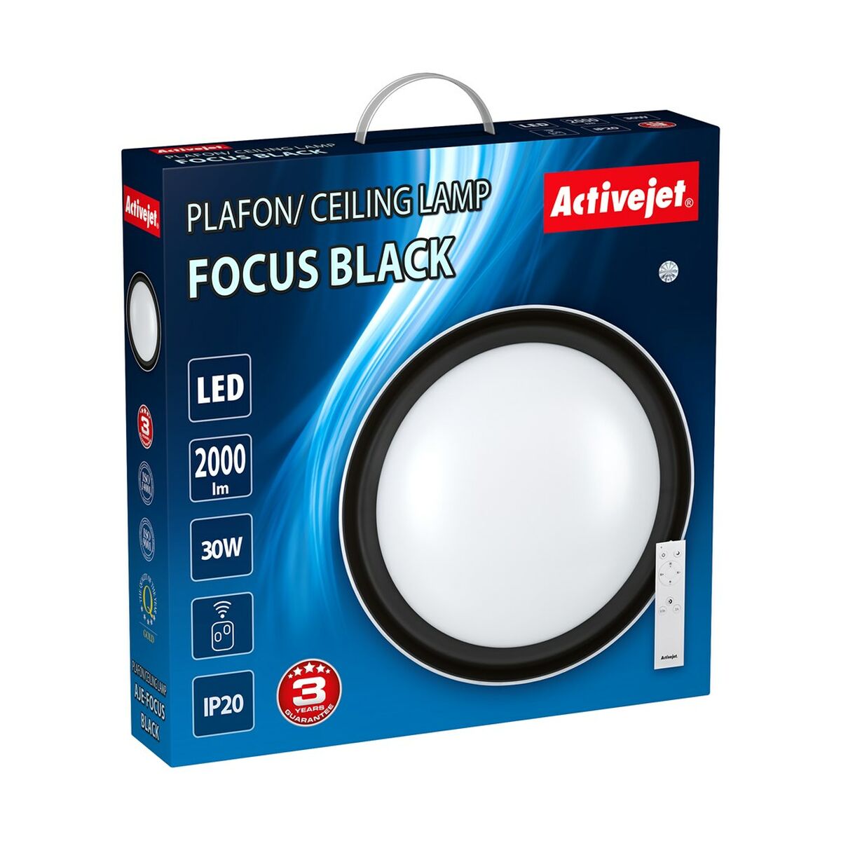 Lámpara de Techo Activejet LED  AJE-FOCUS Blanco 30 W (6500 K)