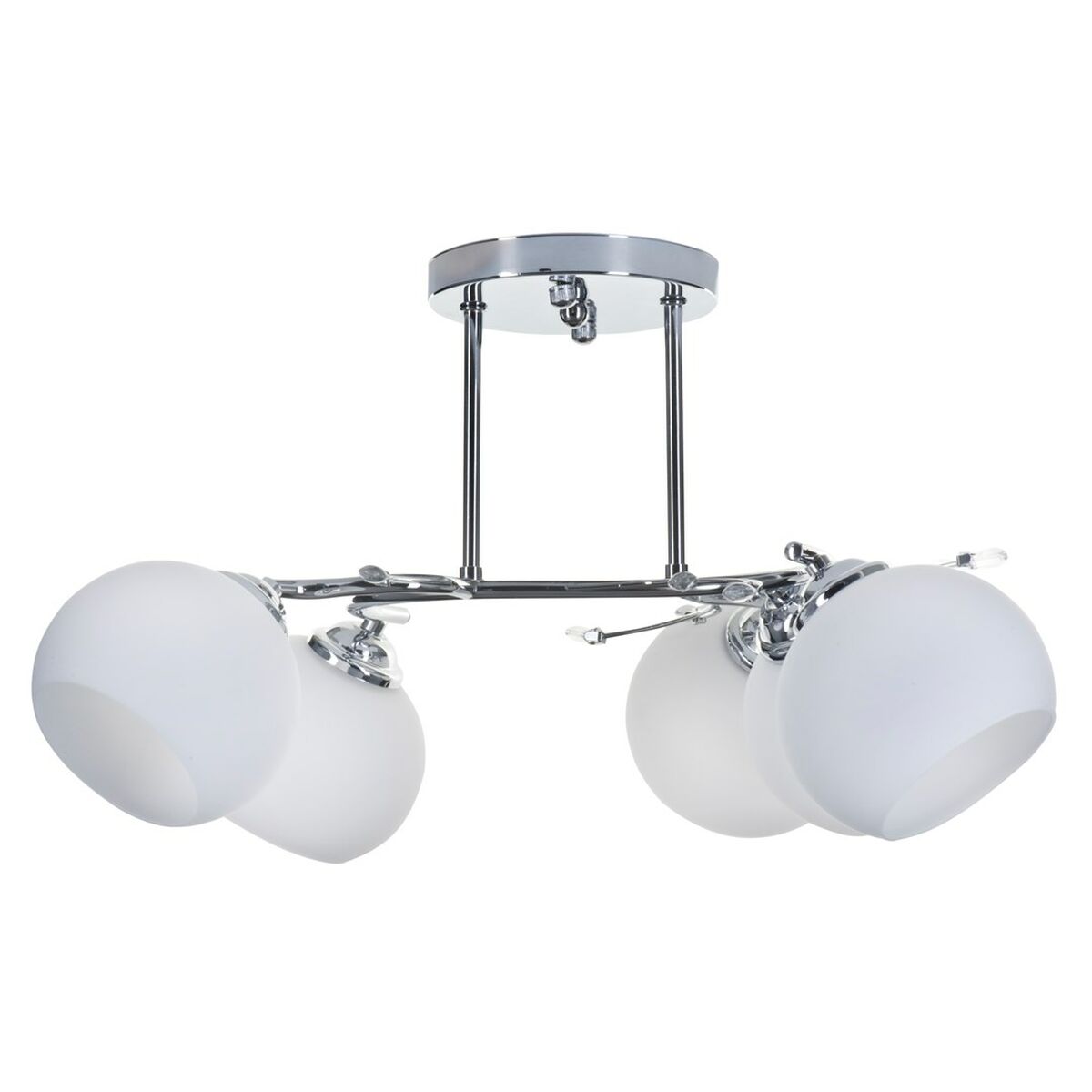 Activejet Irma Ceiling Lamp White Metal 40 W Modern 230 V 50.9 x 28 x 46 cm