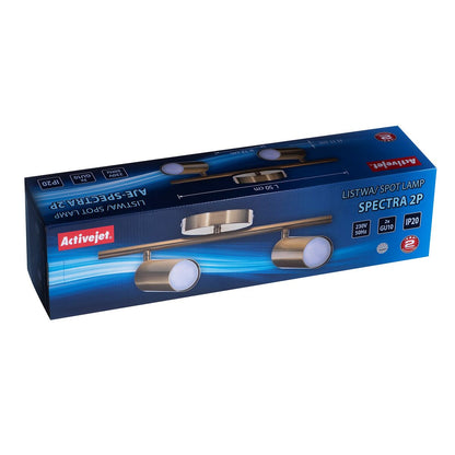 Lámpara de Techo Activejet AJE-SPECTRA 2P Oro Dorado Metal 40 W