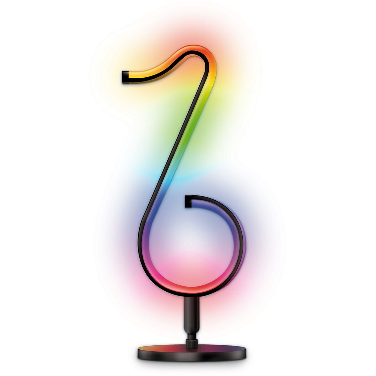 Activejet AJE-MELODY RGB Table Lamp Black Plastic 7 W 5 V