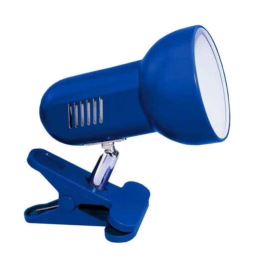 Activejet table lamp AJE-CLIP LAMP BLUE Blue Metal Plastic 60 W