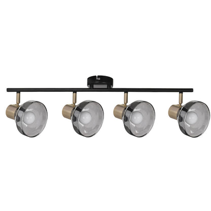 Activejet AJE-LISA 4P Ceiling Lamp Black Gold Metal 40 W 230 V