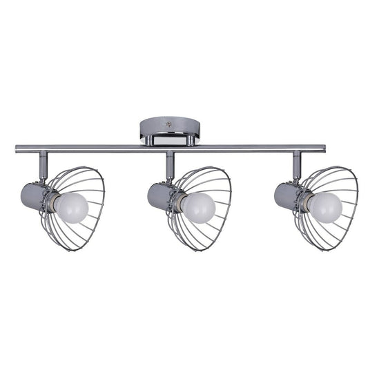 Activejet AJE-GIZEL 3P Silver Metal Ceiling Lamp 40 W