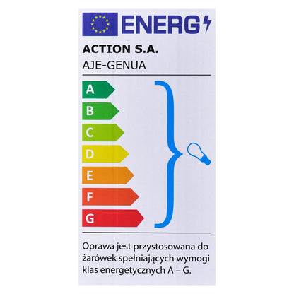 Lámpara de Techo Activejet AJE-GENUA Blanco 12 W 36 W