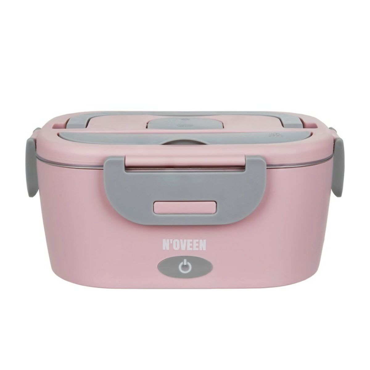 N'oveen Lunch Box LB755 Gray Pink