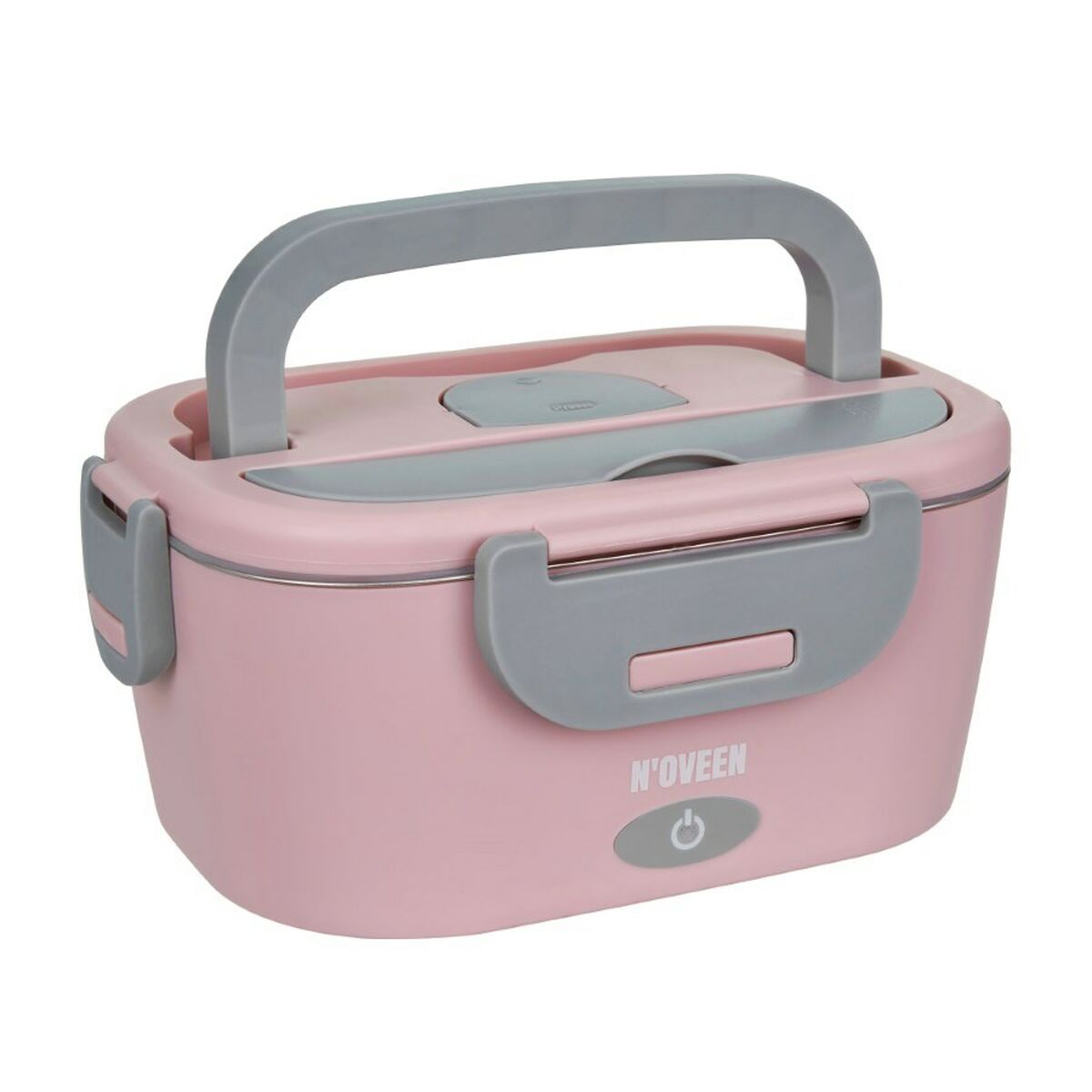 N'oveen Lunch Box LB755 Gray Pink