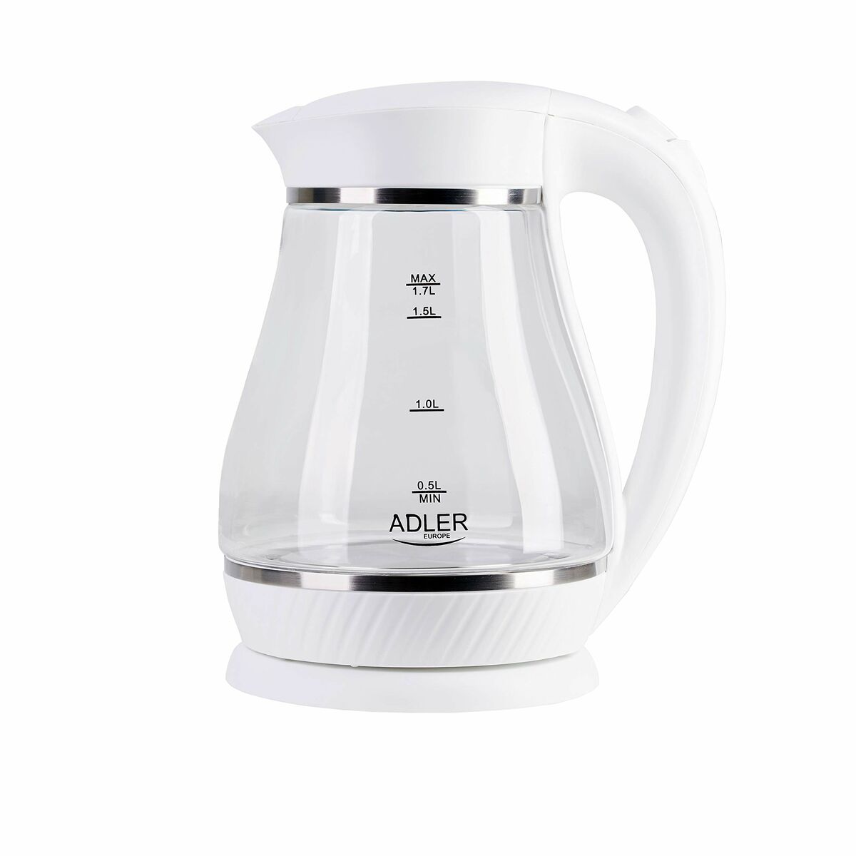 Adler White Kettle 2200 W 1.7 L