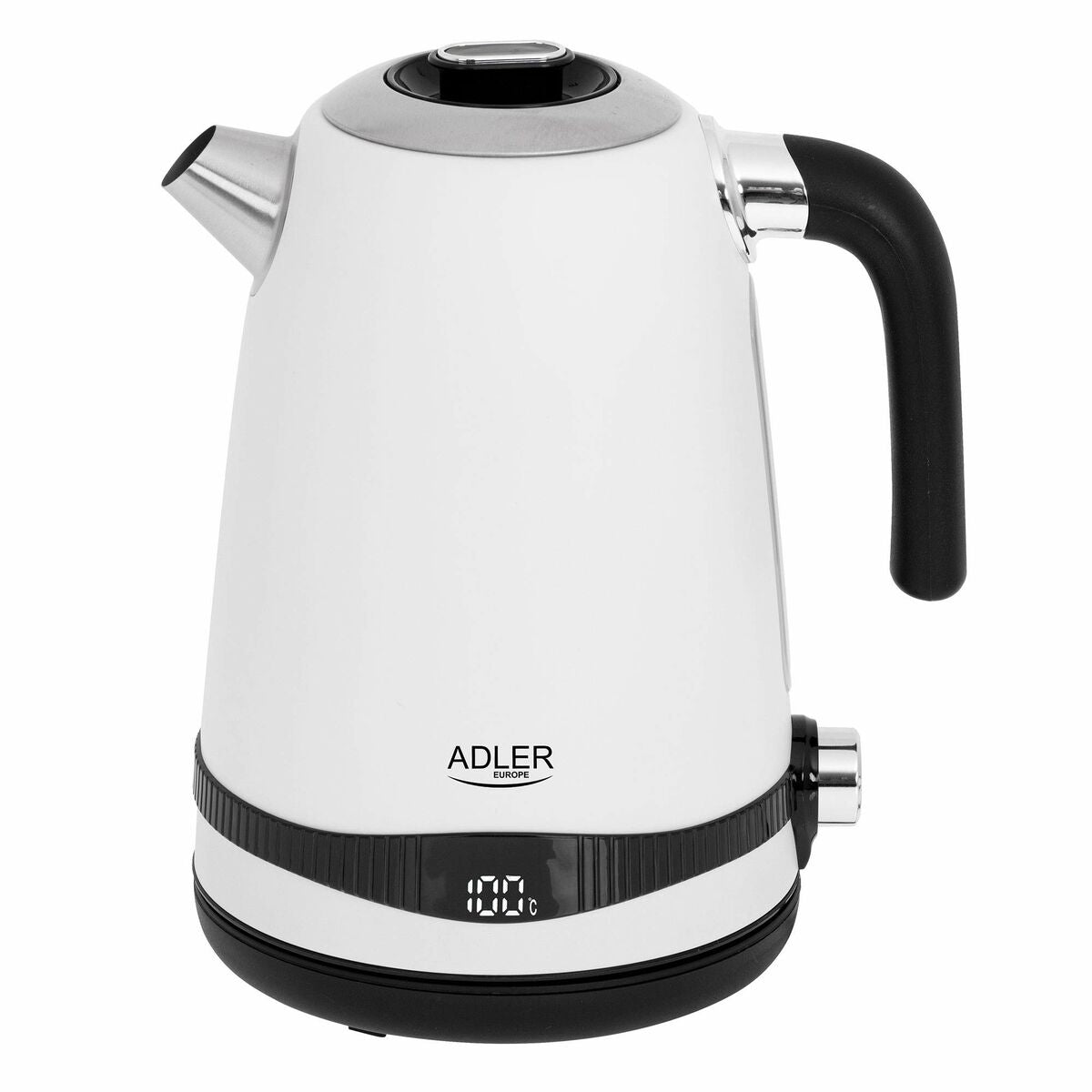 Adler White Kettle Stainless Steel 2200 W 1.7 L