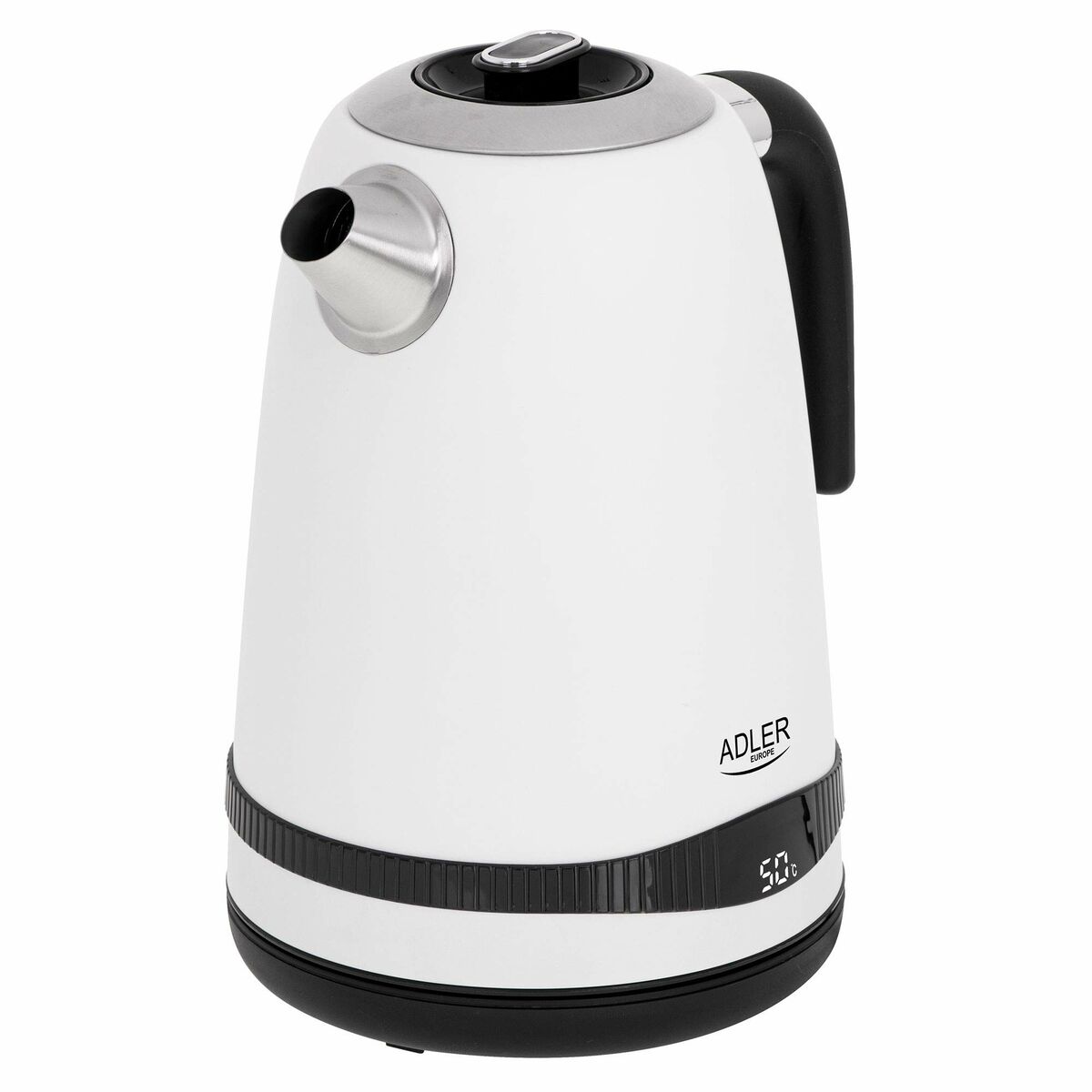 Adler White Kettle Stainless Steel 2200 W 1.7 L