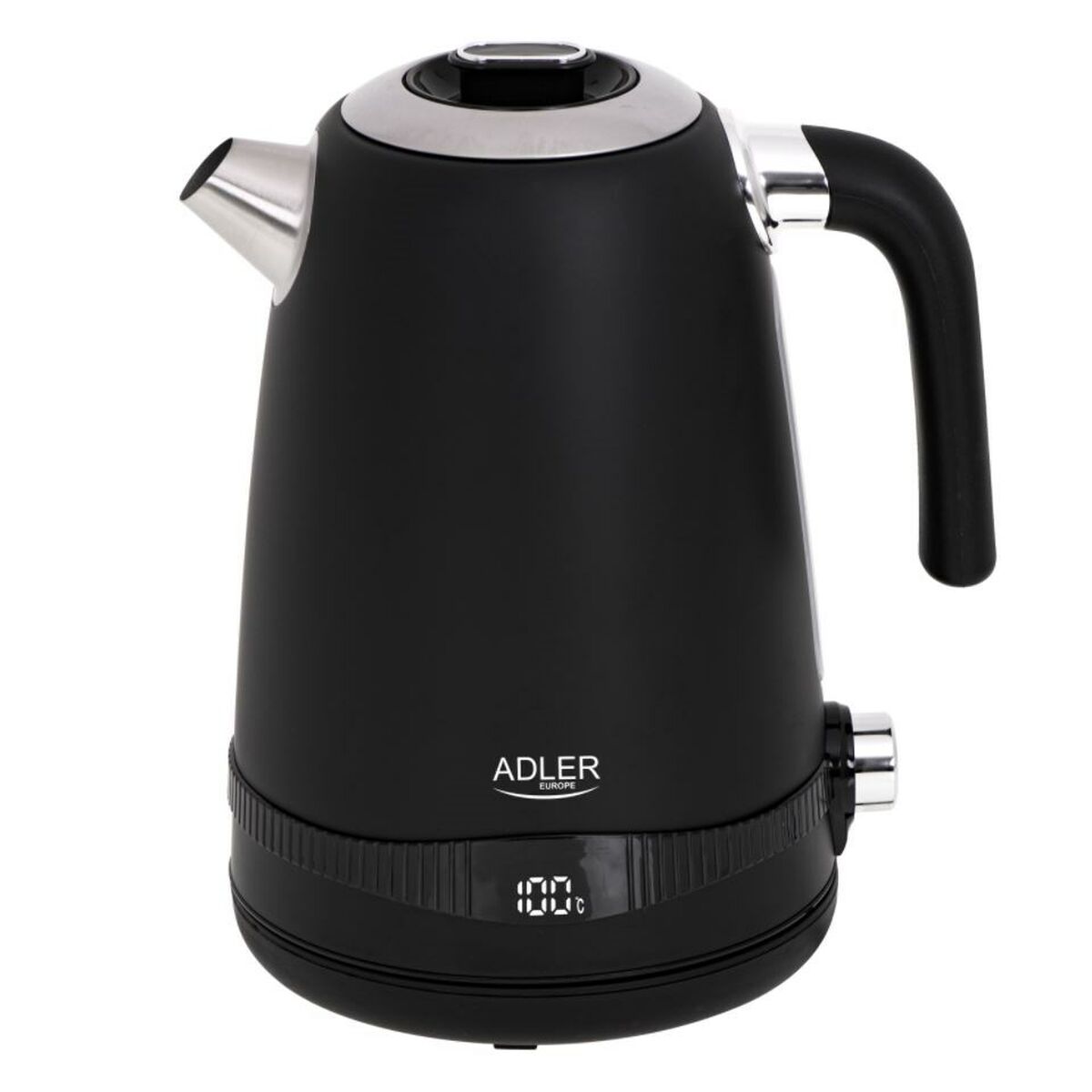 Adler AD 1295b Kettle Black Stainless Steel 2200 W 1.7 L