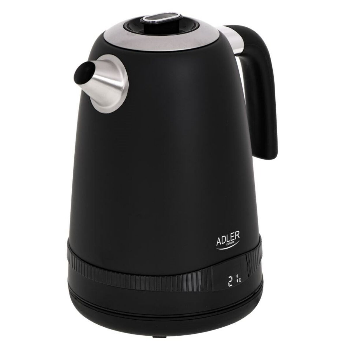 Adler AD 1295b Kettle Black Stainless Steel 2200 W 1.7 L