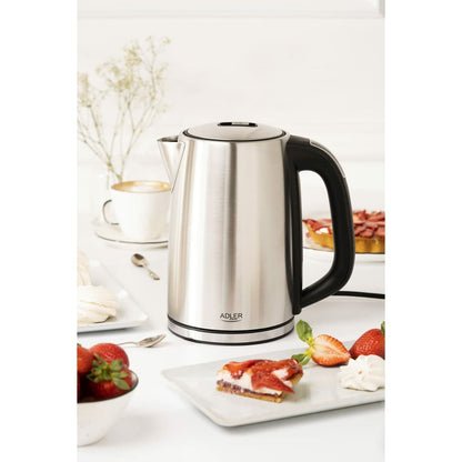 Adler AD 1340 Kettle Black Silver Steel 2200 W 1.7 L