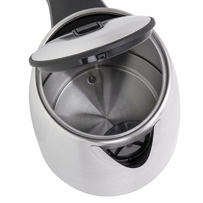 Adler AD 1340 Kettle Black Silver Steel 2200 W 1.7 L