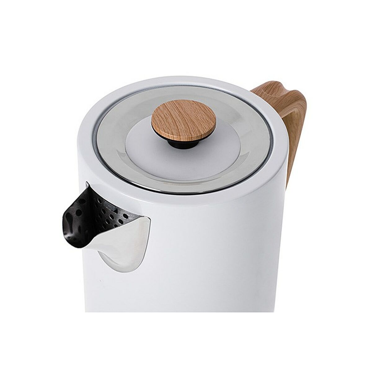 Adler AD 1347w Kettle White Wood 2200 W 1850 W 1.7 L