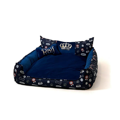 Cama para mascota GO GIFT XXL Granate 110 x 12 x 90 cm