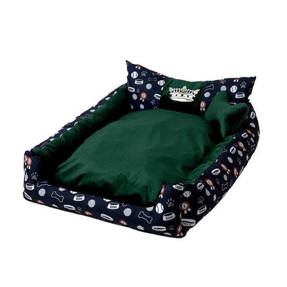 Cama para mascota GO GIFT XL Verde 100 x 38 x 80 cm