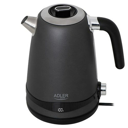 Hervidor Adler AD 1295g Gris Acero Inoxidable 2200 W 1850 W 1,7 L