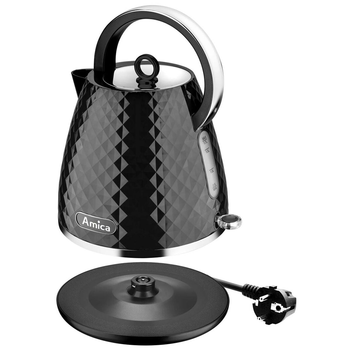 Hervidor Amica KF 3030 Negro Plástico 2200 W 1,7 L