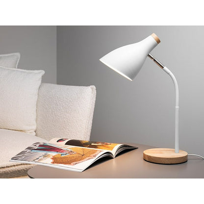 Lámpara de escritorio Tracer Scandi Blanco Acero 40 W 15 X 40 X 17 CM