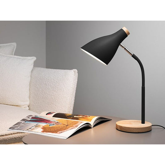 Tracer Scandi Desk Lamp Black Steel 40 W 15 X 40 X 17 CM