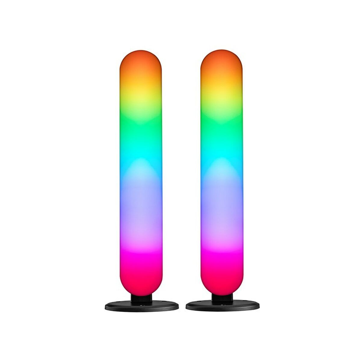 Lámpara de escritorio Tracer RGB Ambience - Smart Flow Negro Multicolor