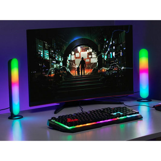 Tracer RGB Ambience Desk Lamp - Smart Flow Black Multicolour