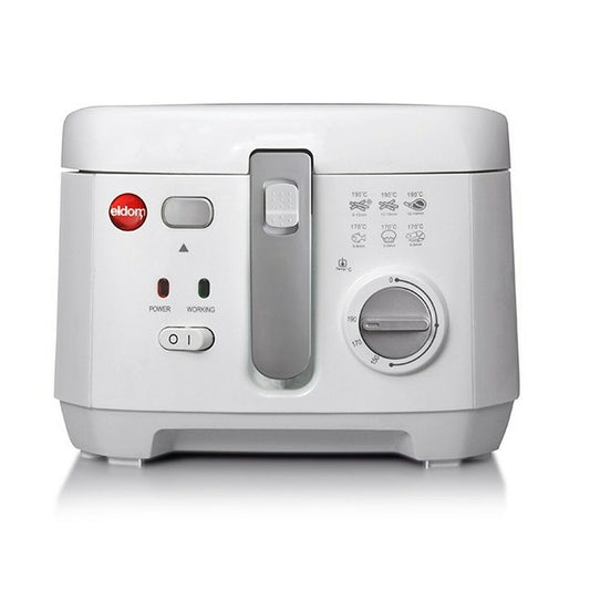 Eldom FREET Air Fryer White Gray 1800 W 2.5 L