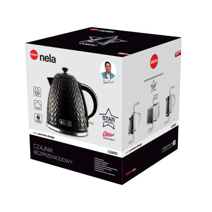 Hervidor Eldom NELA Negro Plástico 1200 W 2000 W 1,7 L