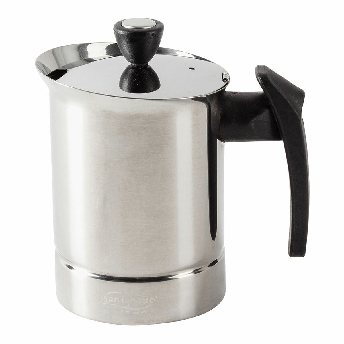 San Ignacio Moods SG-3593 Italian Coffee Maker Stainless Steel 4 Cups