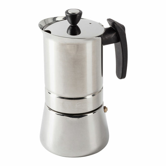 San Ignacio Moods SG-3594 Italian Coffee Maker Stainless Steel 6 Cups